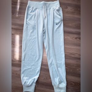 ✨SOLD✨Nike velvet baby blue women’s pants-medium
